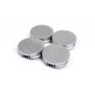 Wheel center caps 52/56 mm V4 Grey (4 pcs)