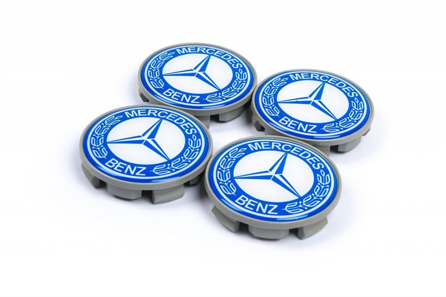 Mercedes-Benz Wheel Center Caps 65 mm V3 (4 pcs) Image
