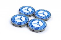 Mercedes-Benz Wheel Center Caps 65 mm V3 (4 pcs) photo 1