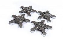 Audi Wheel Center Caps Star (4 pcs, ABS) photo 1