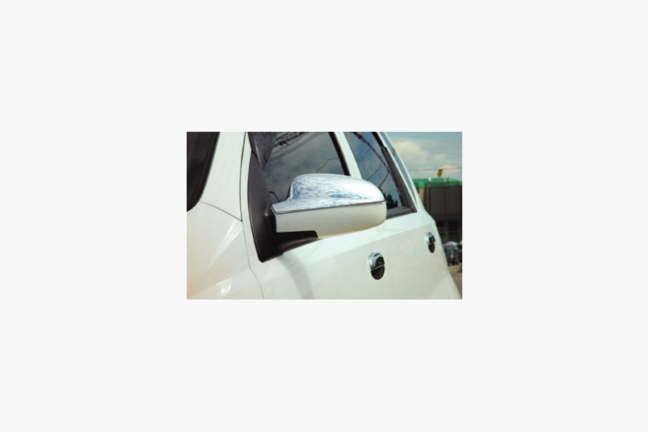 Chevrolet Aveo T200 2002-2008 Mirror Covers Verkhivka (2 pcs, plastic) Image