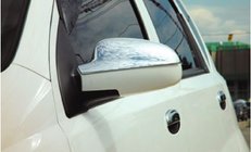 Chevrolet Aveo T200 2002-2008 Mirror Covers Verkhivka (2 pcs, plastic) photo 1
