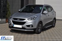 Hyundai IX-35 2010-2015 Front Bar ST008 (Stainless Steel) photo 5