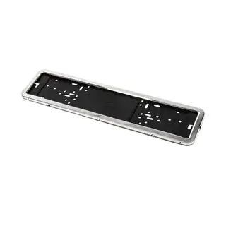License Plate Frame Chrome (1 pc, Stainless Steel) photo 1