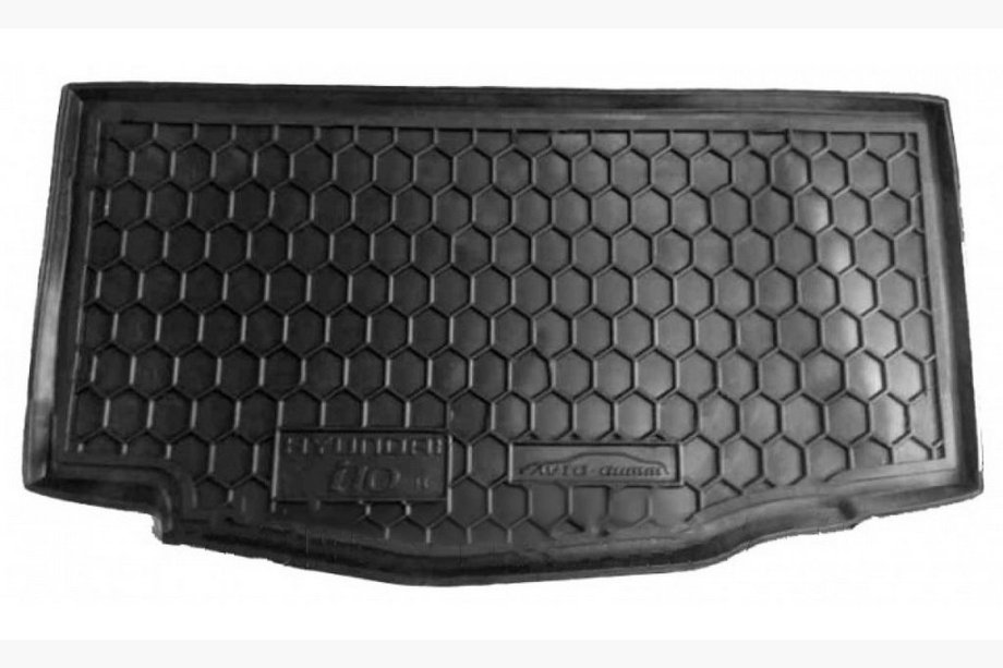 Hyundai I-10 2014-2017 Trunk Mat (Plastic) Image