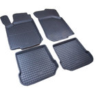 Volkswagen Jetta 2011-2018 Rubber floor mats with edge (4 pcs, Polytep) photo 1
