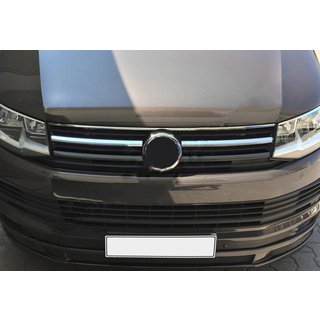 Upper Grille Covers 2015-2019 (2 pcs, stainless steel) Volkswagen T6 2015-2024 photo 1