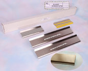 Hyundai I-10 2014-2017 Door Sill Protectors Natanika Standard (4 pcs, Stainless Steel) photo 1