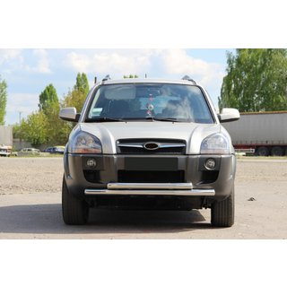 Front Bar ST014 (Stainless Steel) Hyundai Tucson JM 2004- photo 2