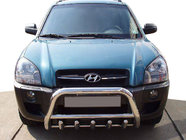 Hyundai Tucson JM 2004- Bull Bar WT003 (Stainless Steel) 60 mm photo 1