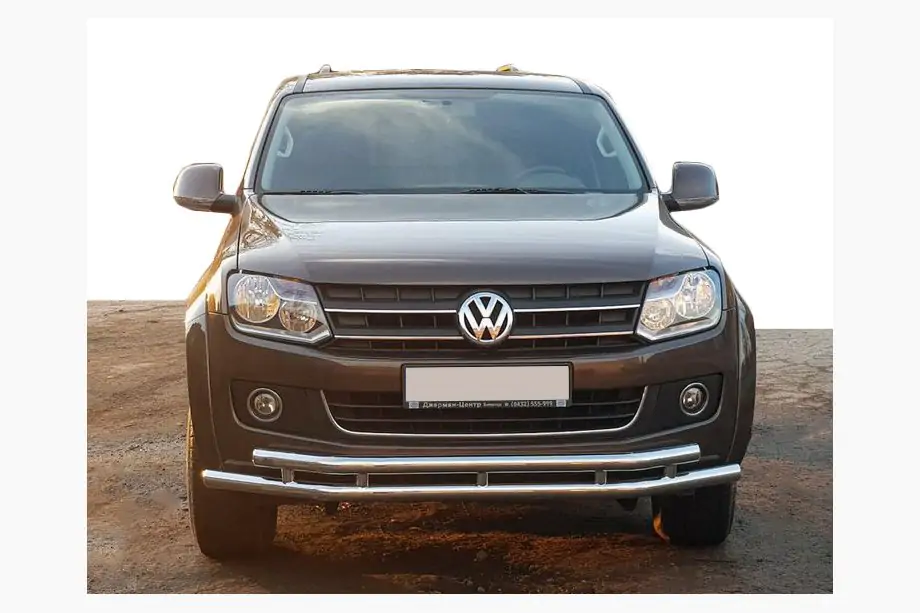 Volkswagen Amarok 2010-2022 Front Bar ST018-2 (Stainless Steel) Image