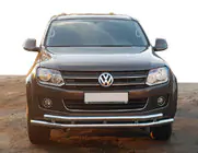 Volkswagen Amarok 2010-2022 Front Bar ST018-2 (Stainless Steel) photo 1