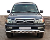 Lexus LX470 1998-2007 Front Bar ST015 (Stainless Steel) photo 1