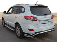 Hyundai Santa Fe 2 2006-2012 Rear Bar AK007-1 (Stainless Steel) photo 1