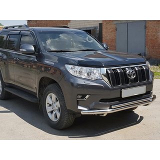 Front Bar ST014 (Stainless Steel) Toyota Land Cruiser Prado 150 2009-2023 photo 1