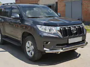 Toyota Land Cruiser Prado 150 2009-2023 Front Bar ST014 (Stainless Steel) photo 1