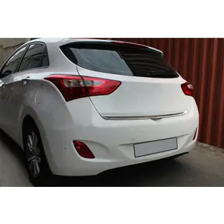 Trunk trim (HB, stainless steel)