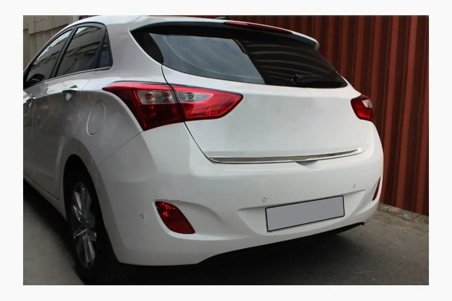 Hyundai I-30 2012-2017 Trunk trim (HB, stainless steel) Image
