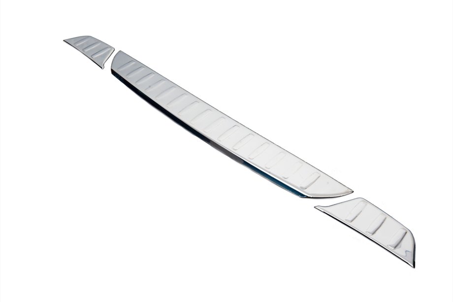 Mazda CX-3 2015- Rear Bumper Protector Carmos Stainless Steel Image