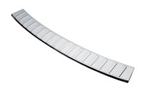 Opel Astra K 2016-2021 Rear bumper protector Carmos (SW, stainless steel) photo 1
