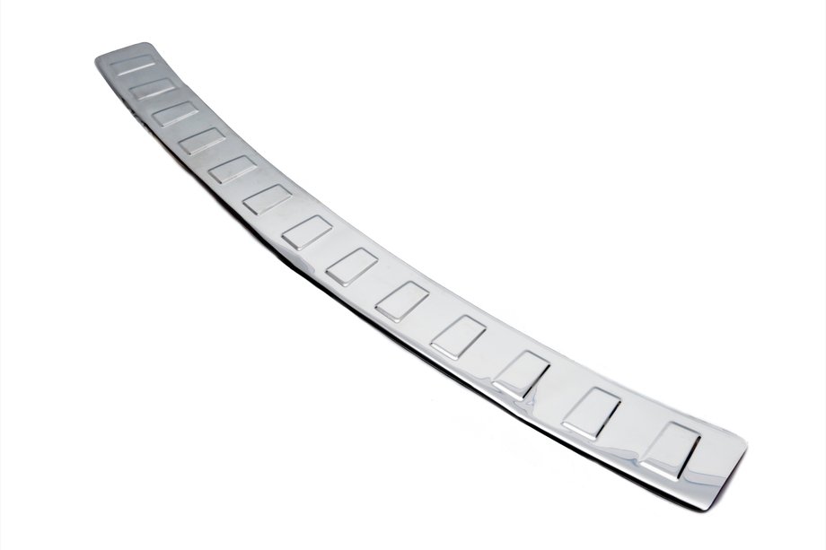 Opel Astra H 2004-2013 Rear bumper protector Carmos (SW, stainless steel) Image