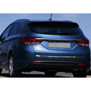 Trunk trim (SW, stainless steel)