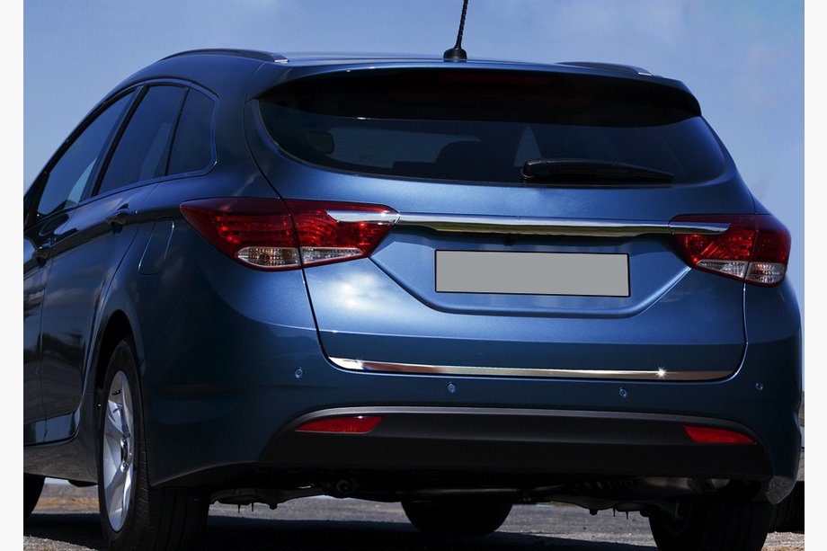 Hyundai I-40 2011-2019 Trunk trim (SW, stainless steel) Image