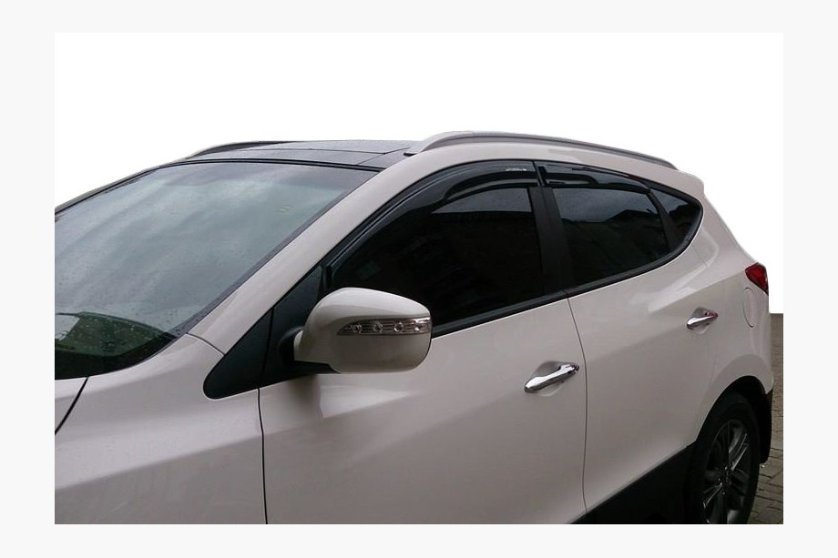 Hyundai IX-35 2010-2015 Chrome Door Handle Covers (4 pcs, Stainless Steel) Image