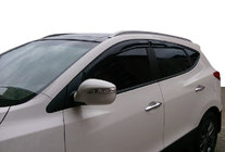 Hyundai IX-35 2010-2015 Chrome Door Handle Covers (4 pcs, Stainless Steel) photo 1