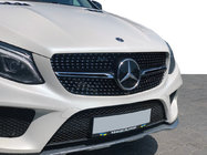 Mercedes GLE coupe C292 2015-2019 Tuning Front Grille (Diamond Black) With camera mount photo 1