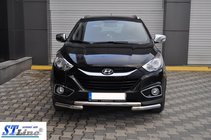 Hyundai IX-35 2010-2015 Front Bar ST014-1 (Stainless Steel) photo 2