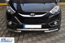 Hyundai IX-35 2010-2015 Front Bar ST014-1 (Stainless Steel) photo 3