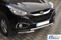Hyundai IX-35 2010-2015 Front Bar ST014-1 (Stainless Steel) photo 4