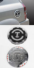 Hyundai Tucson JM 2004- Fuel Tank Cover Chrome Plastic photo 1