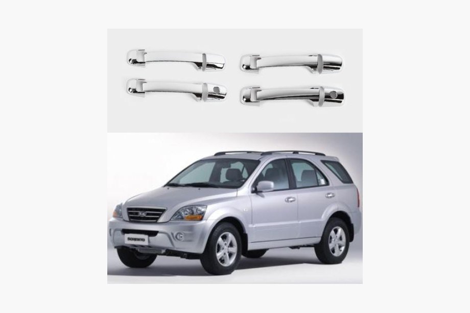 Kia Sorento I BL 2002-2009 SALE!!! Door handle covers (4 pcs, plastic) Image