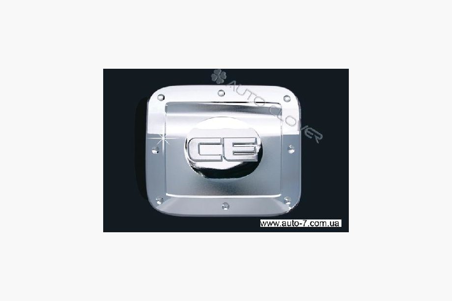 Chevrolet Aveo T250 2005-2011 Fuel Tank Cover Chrome Plastic Image