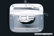 Chevrolet Aveo T250 2005-2011 Fuel Tank Cover Chrome Plastic photo 1
