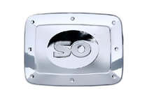 Hyundai Sonata NF 2004-2009 Fuel Tank Cover Chrome Plastic photo 1