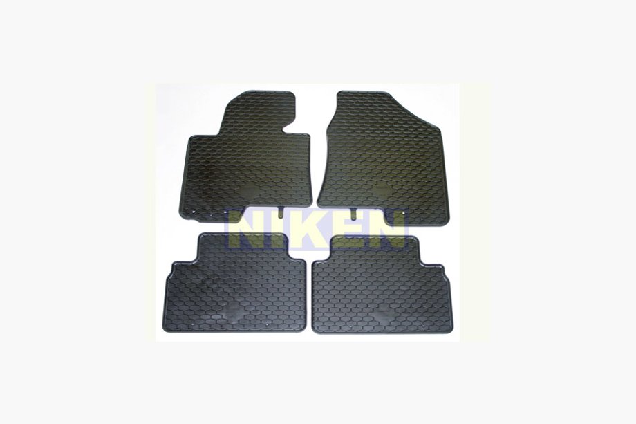 Hyundai IX-35 2010-2015 Original Rubber Floor Mats (4 pcs, Doma) Image