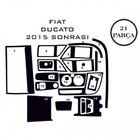Fiat Ducato 2006-2025 Dashboard Trim Covers (2014+) photo 2