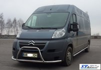 Fiat Ducato 2006-2025 Front Bar ST019 (Stainless Steel) photo 3