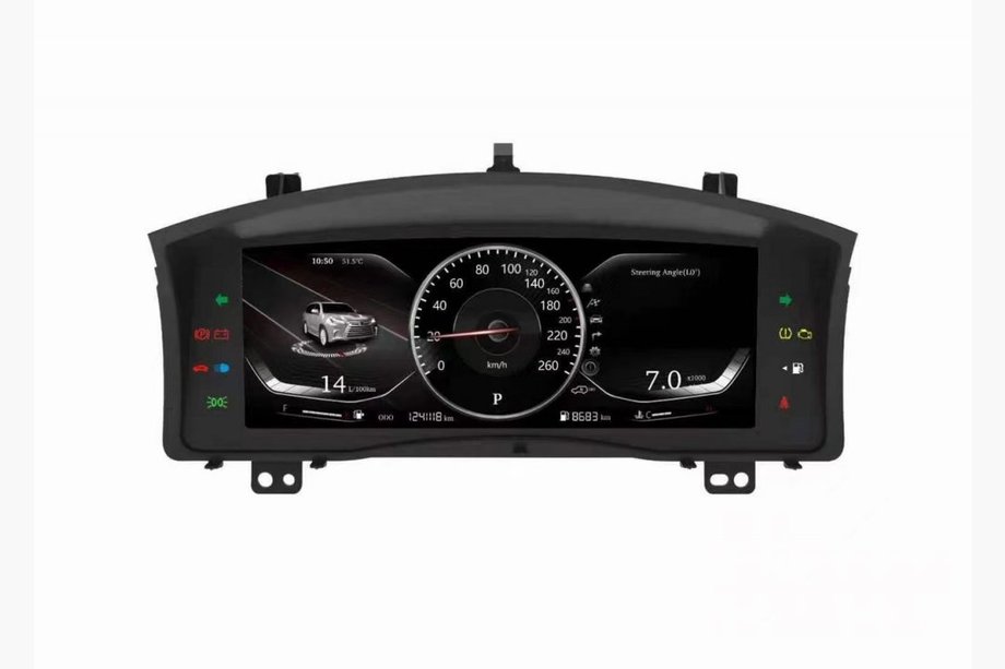 Lexus LX570/450d 2008-2022 Multimedia Instrument Cluster Image
