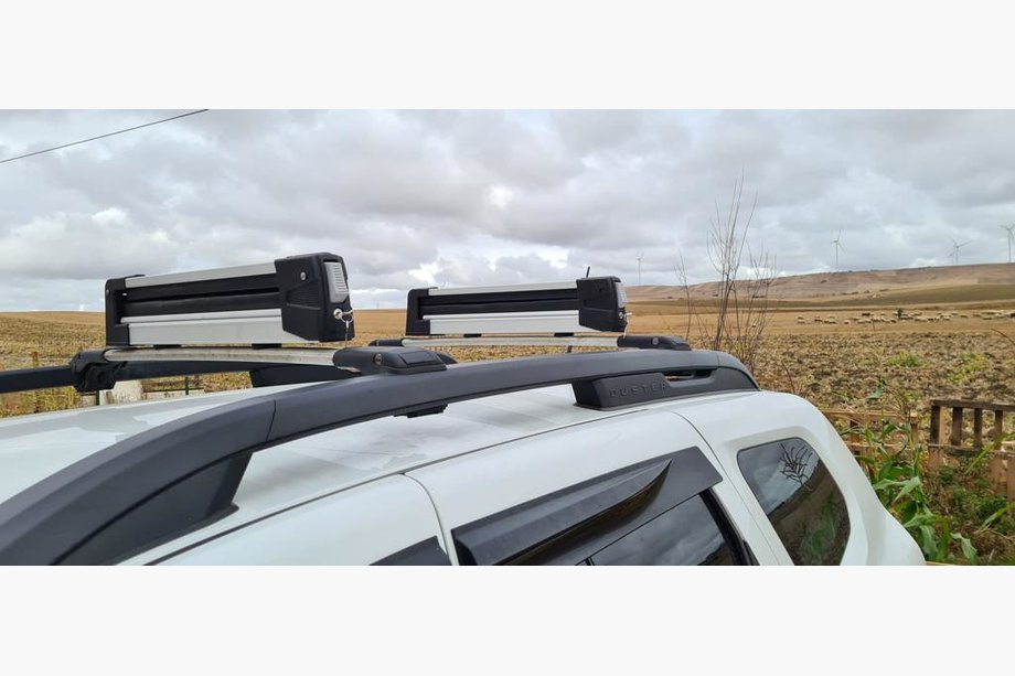 Alfa Romeo 159 2005–2011 Ski Rack (for Roof Cross Bars) for 4 pairs of skis Photo 2