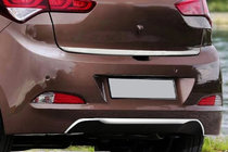 Hyundai I-20 2014-2020 Rear bumper protector 2014-2018 stainless steel photo 1