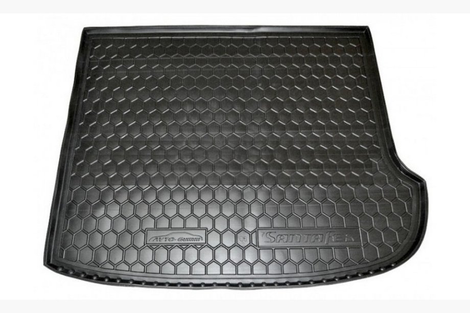 Hyundai Santa Fe 2 2006-2012 Trunk Mat 7-Seater (Autogumm, Plastic) Image