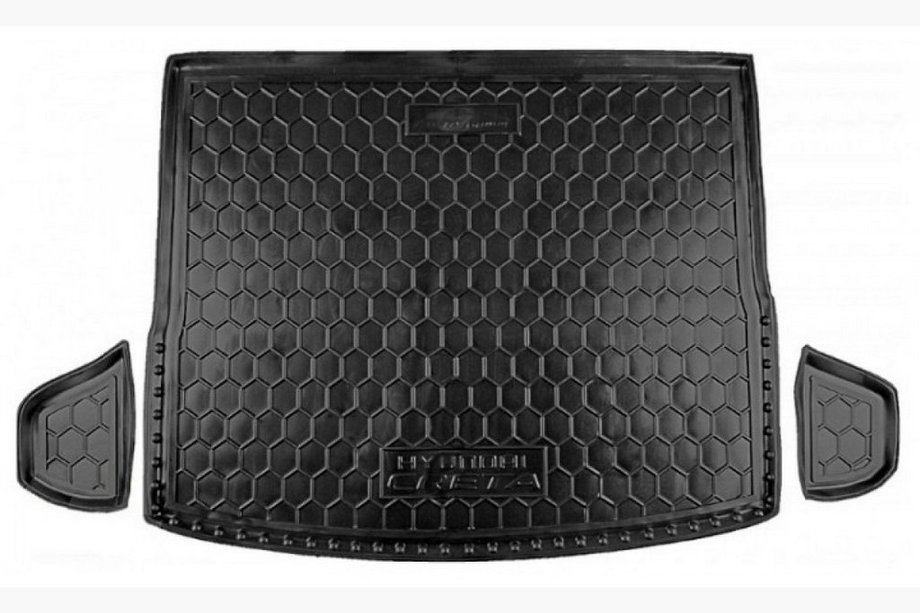 Hyundai Creta 2014-2020 Trunk Mat (Plastic) Image