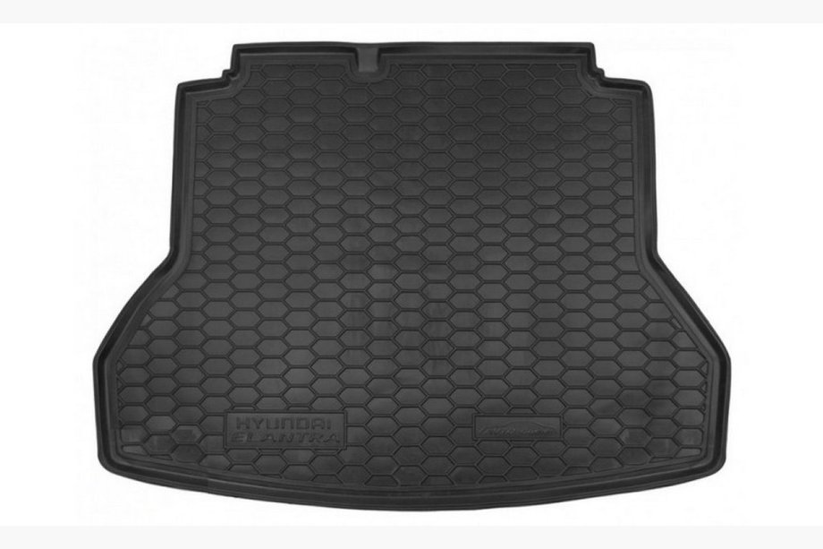 Hyundai Elantra (AD) 2015-2020 Rubber Trunk Mat Image