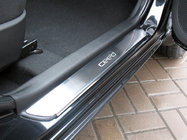 Kia Ceed 2007-2012 Door Sill Covers Nataniko (4 pcs, Stainless Steel) photo 1