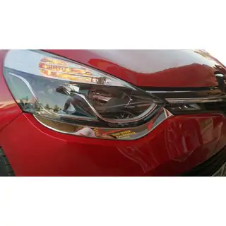 Chrome Headlight Covers Front (2 pcs, Stainless Steel)