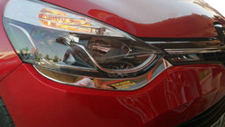 Renault Clio IV 2012-2019 Chrome Headlight Covers Front (2 pcs, Stainless Steel) photo 1